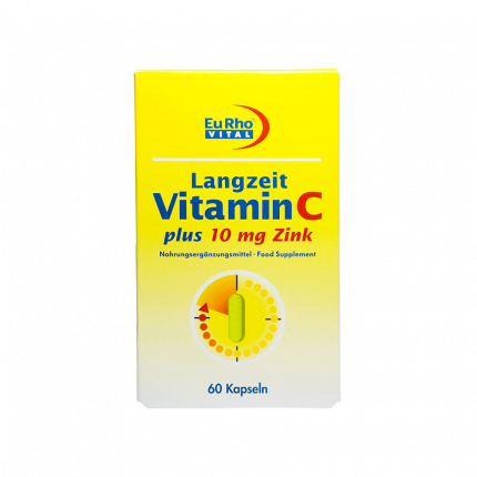 کپسول ویتامین C و زینک یوروویتال