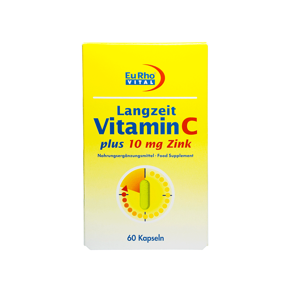 کپسول ویتامین C و زینک یوروویتال کپسول ویتامین C و زینک یوروویتال