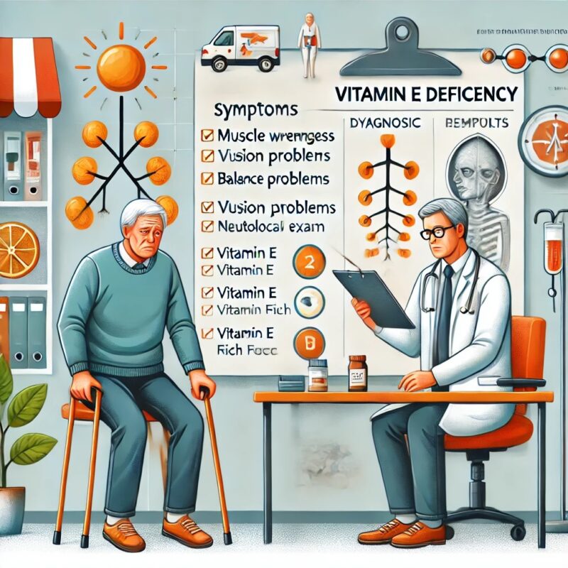 راه‌های تشخیص کمبود ویتامین E در میانسالان و سالمندان