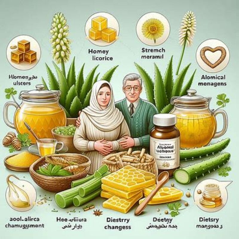 درمان خانگی زخم معده و اثنی عشر برای افراد میانسال و سالمند