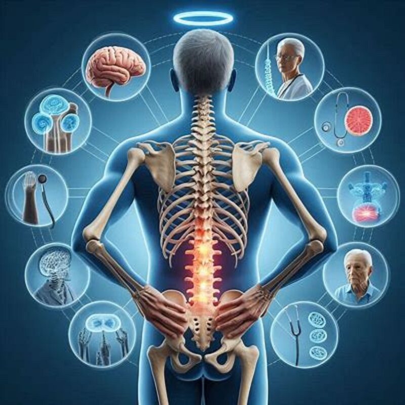 تشخیص سرخوردگی مهره‌ها در افراد میانسال و سالمند