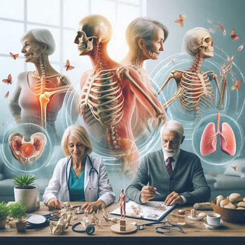 راههای تشخیص استئوپنی یا کاهش تراکم استخوان در افراد میانسال و سالمند