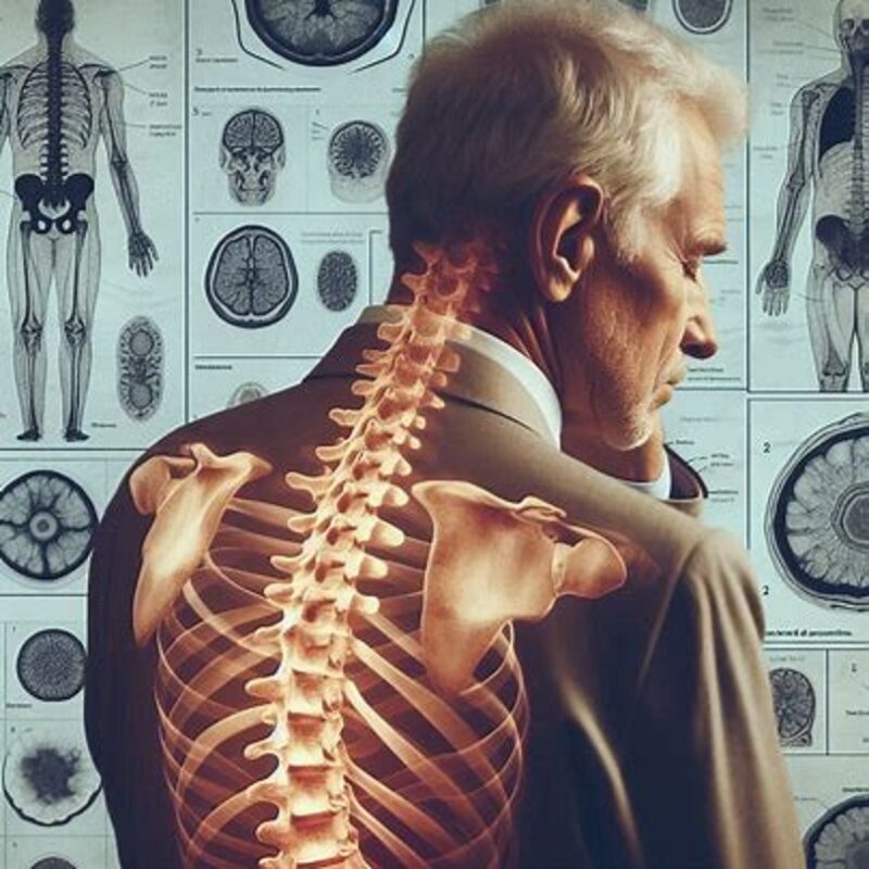 سرخوردگی مهره‌ها در افراد میانسال و سالمند