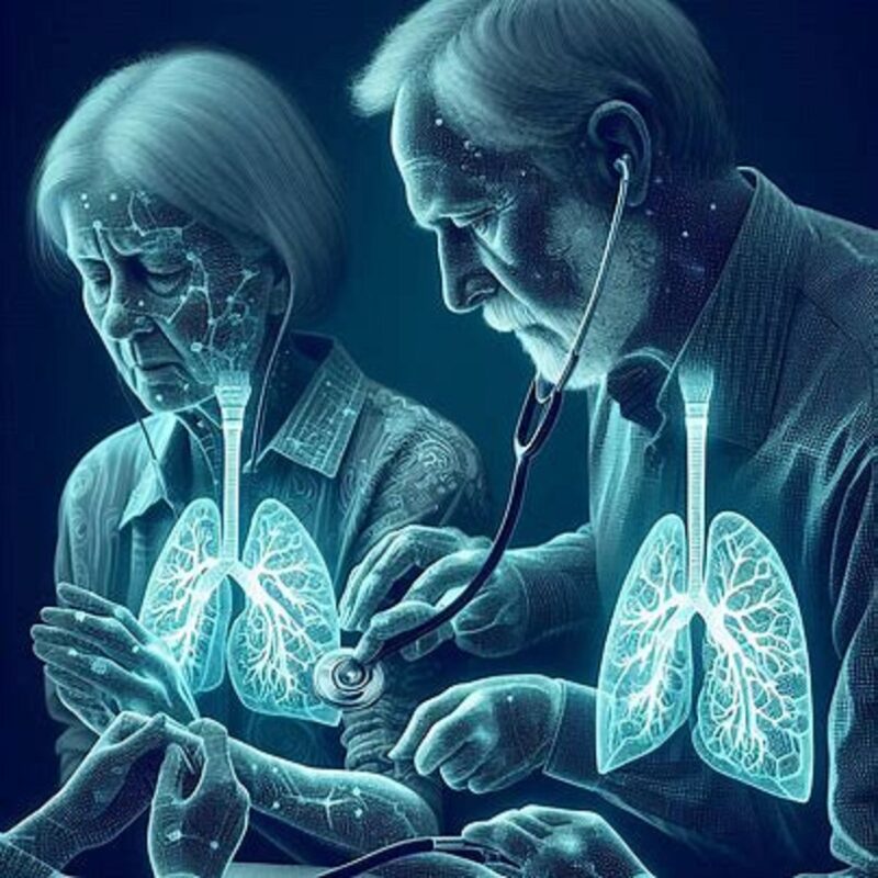 تشخیص فیبروز ریوی در افراد میانسال و سالمند