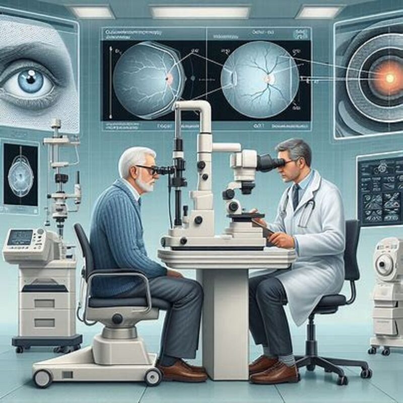 تشخیص جداشدگی شبکیه در افراد میانسال و سالمند