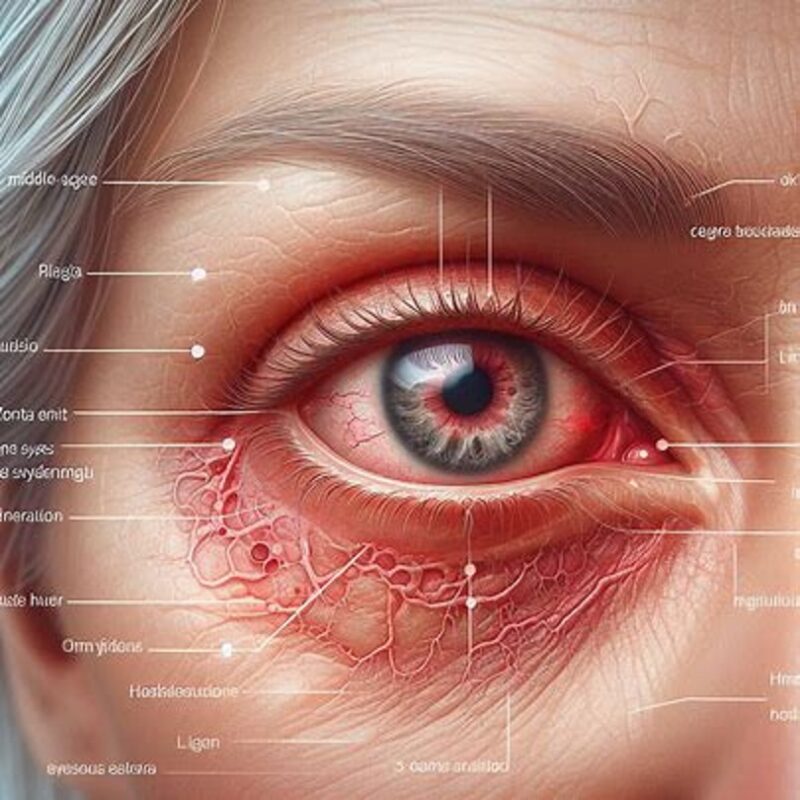 علائم و نشانه های سندرم چشم خشک در افراد میانسال و سالمند