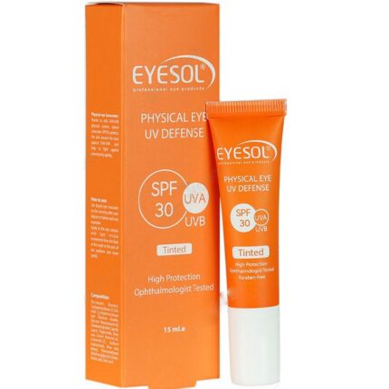 ضدآفتاب دورچشم رنگی SPF30 آیسول