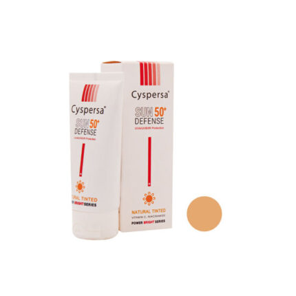 کرم ضدآفتاب رنگی روشن کننده SPF50سیسپرسا