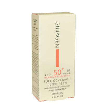 کرم ضدآفتاب رنگی پوست خشک ژیناژن