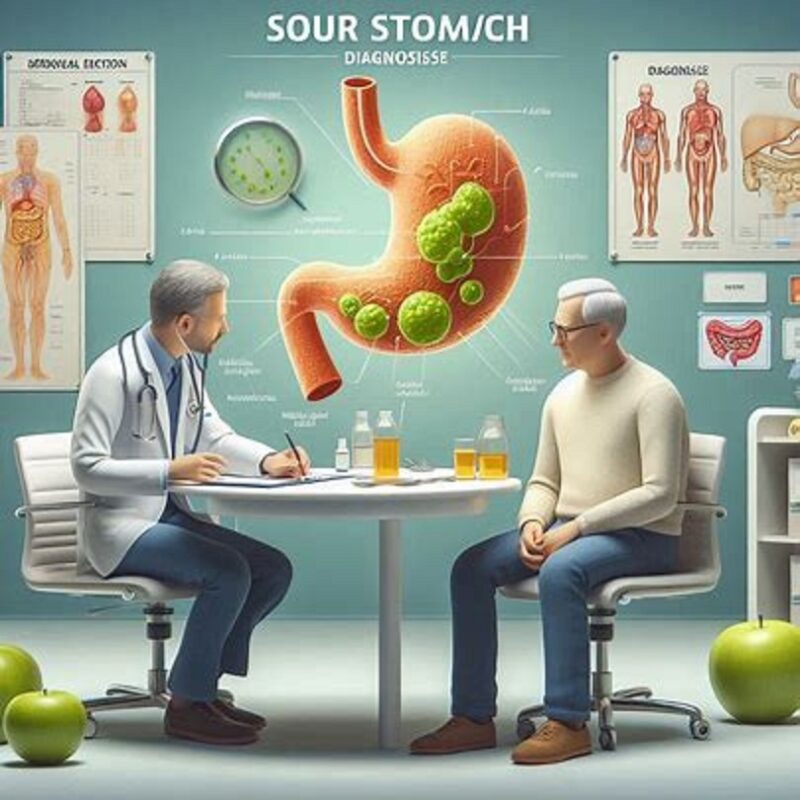 تشخیص ترش کردن معده در افراد میانسال و سالمند