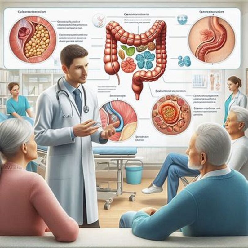 درمان سرطان روده بزرگ در افراد میانسال و سالمند