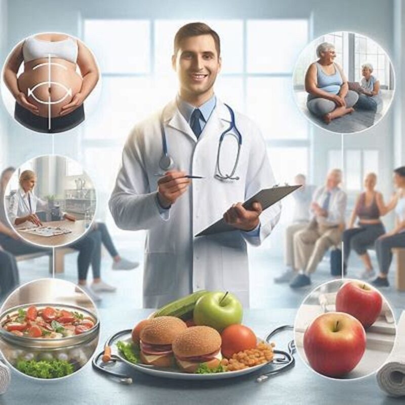 درمان چاقی در افراد میانسال و سالمند