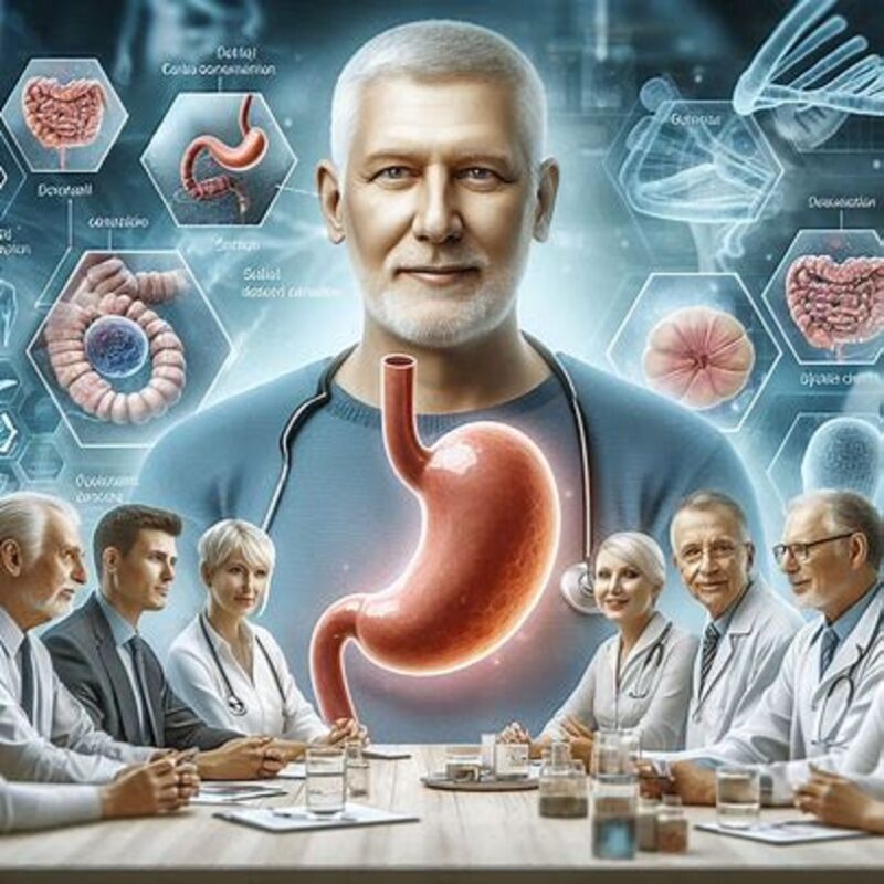 سرطان معده در افراد میانسال و سالمند