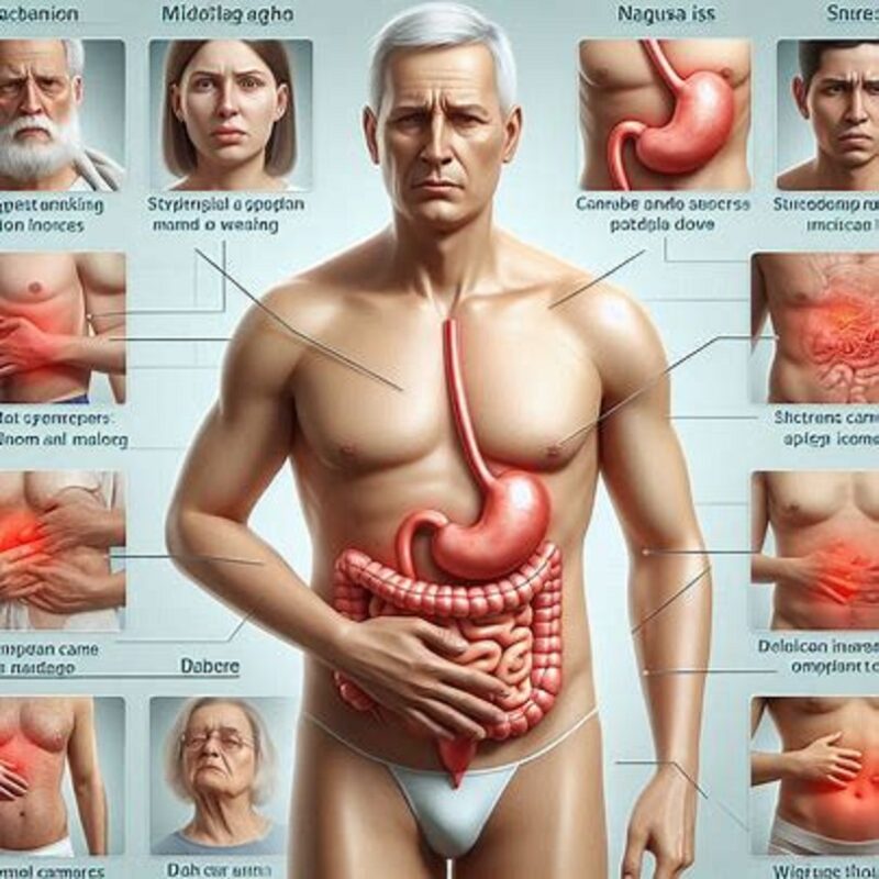 علائم و نشانه‌های سرطان معده در افراد میانسال و سالمند