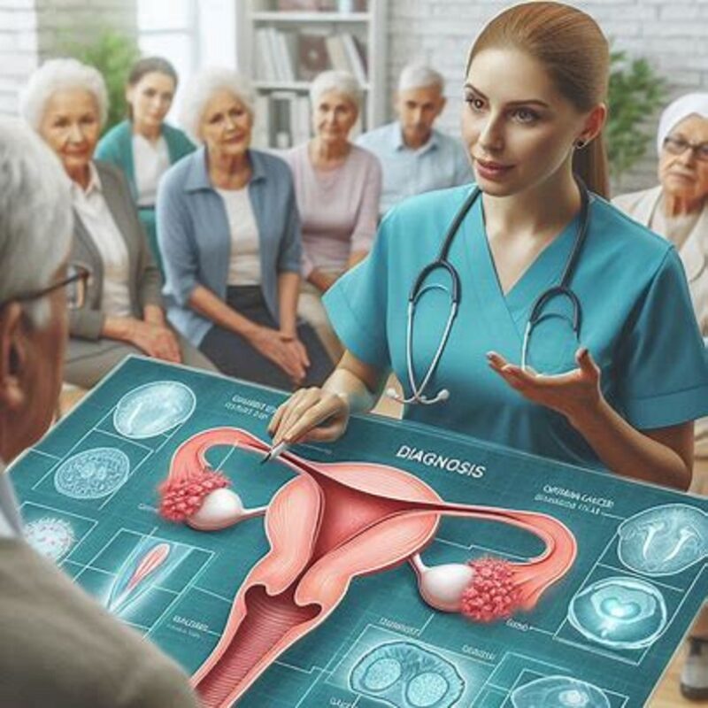 تشخیص سرطان تخمدان در افراد میانسال و سالمند