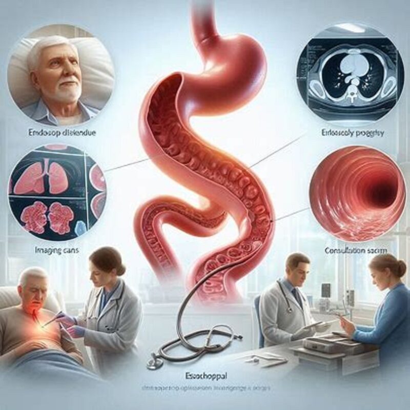 تشخیص سرطان مری در افراد میانسال و سالمند