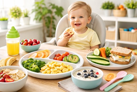 برنامه غذایی کودک نوپا