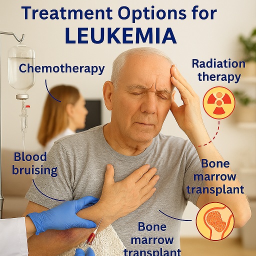 درمان سرطان خون در افراد میانسال و سالمند