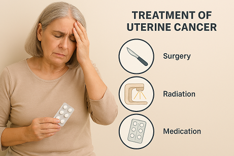 درمان سرطان رحم در افراد میانسال و سالمند