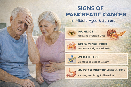 علائم و نشانه های سرطان لوزالمعده در افراد میانسال و سالمند