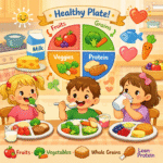 برنامه غذایی سالم برای کودکان ۳ تا ۶ سال