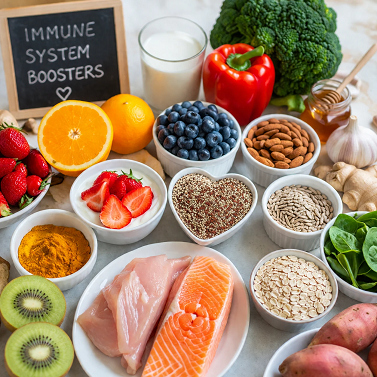 خوراکی‌های مفید برای تقویت سیستم ایمنی کودکان