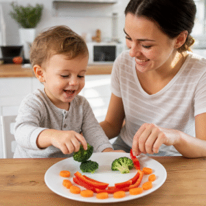 چگونه کودک خود را به خوردن سبزیجات علاقه‌مند کنیم؟