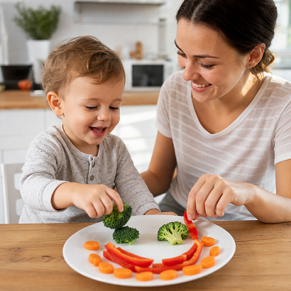 چگونه کودک خود را به خوردن سبزیجات علاقه‌مند کنیم؟