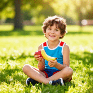تغذیه مناسب برای کودکان ورزشکار